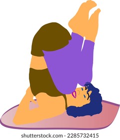 The most beautiful contraction and pressure exercises on the shoulder blades