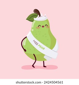 The most beautiful pear in the world. Miss pear