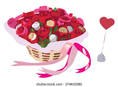 The most beloved and delicious candy do not like it/Heart sweet love