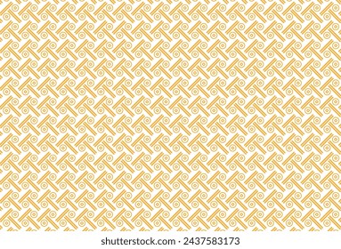 Most contemporary Thai fabric patterns are circular in shape Long ovals and rounded diamonds There are patterns similar to human faces stacked together to form the same size pattern There are white 