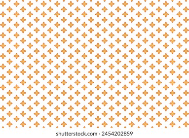 Most contemporary Thai fabric patterns feature squares of various sizes white tones orange tones and stacked together to form a pattern of the same size Retro pattern fabric for cotton 