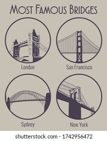 Most Famous Bridges Emblem