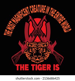 The most magnificent creature vector t shirt design