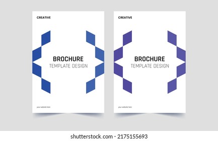 beliebteste Creative Brochure Cover Vorlage. Broschüre, Geschäftsbericht, Zeitschrift, Poster, Portfolio, Flyer. Broschüre A4