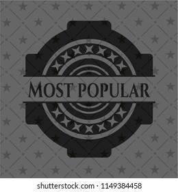 Most Popular dark badge