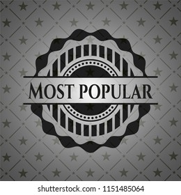 Most Popular dark icon or emblem