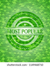 Most Popular green mosaic emblem