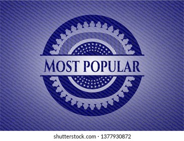 Most Popular with jean texture