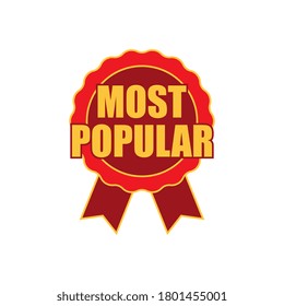 Most Most Popular Label With Ribbons