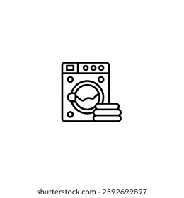 most popular laundry icons set