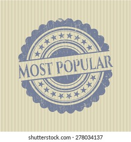 Most popular rubber grunge stamp