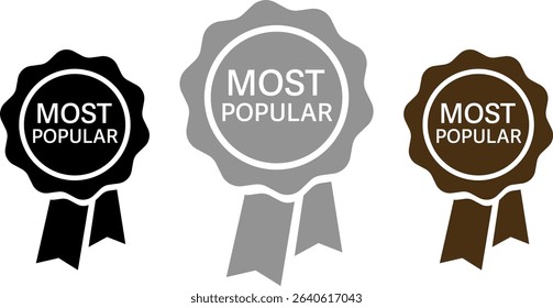 Most Popular Rubber Stamp Seal.Vector illustration
