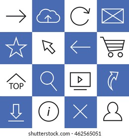 Most Popular Web Icons
