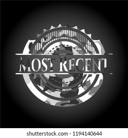 Most Recent grey camo emblem