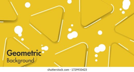 The most triangle vector gradient background