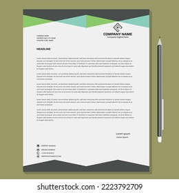Most unique and new style Letterhead design. 