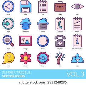 Most Used Icons including Add, Arrow, Bell, Book, Brain, Calendar, Call, Camera, Car, Cart, Cat, Check Tick, Circle, Clock, Close X, Company, Computer, Contact, Cross, Customer, Dashboard, Database