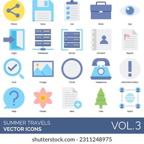 Most Used Icons including Add, Arrow, Bell, Book, Brain, Calendar, Call, Camera, Car, Cart, Cat, Check Tick, Circle, Clock, Close X, Company, Computer, Contact, Cross, Customer, Dashboard, Database