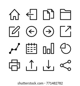 The most useful icon for mobile app or website