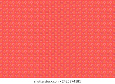 Most Valentine's Day designs include rings and hearts. Stacked on top of each other it creates a pink background shaped like multiple hearts Each channel makes the picture look dimensional Use as wall