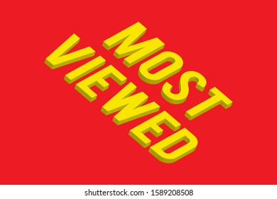 most viewed vector art font with yellow colour