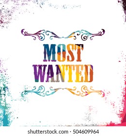 most wanted abstract colorful triangle geometrical vector illustration