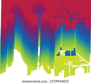 La casa colorida más buscada