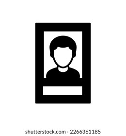 Most Wanted icon in vector. Logotype