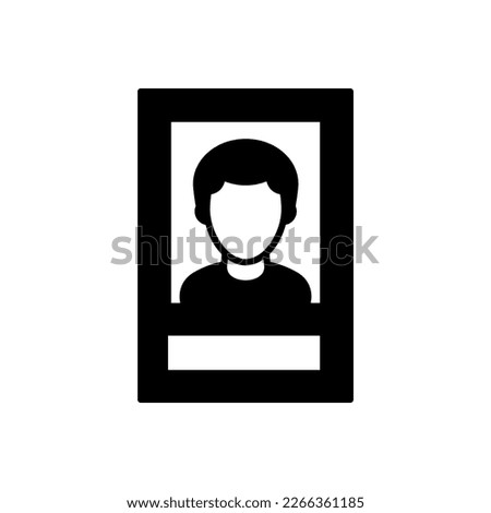 Most Wanted icon in vector. Logotype