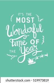 The most wonderful time of the year Poster