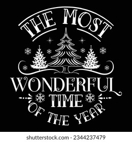 The most wonderful time of the year, , Vector file