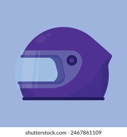 Motercycle helmet vector. bike helmet protection icon vector illustration. helmet bike illustration