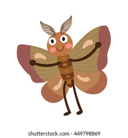 Moth Cartoon Image