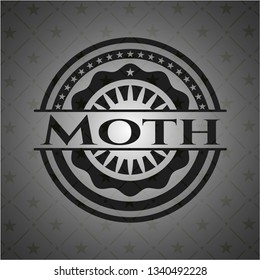 Moth black badge