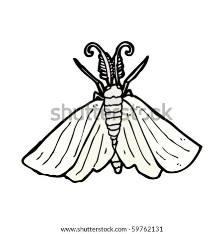 Moth Cartoon Stock Vector (Royalty Free) 59762131 - Shutterstock