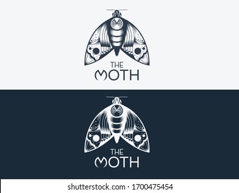 místico logo de la mariposa