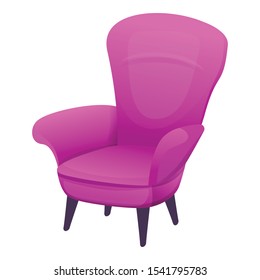 Mother armchair icon. Cartoon of mother armchair vector icon for web design isolated on white background