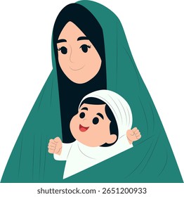 Mãe com bebê, Feliz Dia da Revolução Iraniana