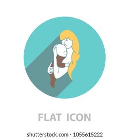 mother and baby icon