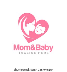 Mother and Baby Silhouette Stock Vectors, Images & Vector Art