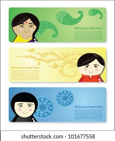 Mother banner.vector illustration