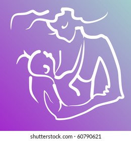 mother and child