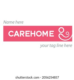a mother and child caring unit logo creative.