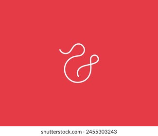 Mother and child continuous line logo design. Parent motherhood baby care icon. Vector illustration.