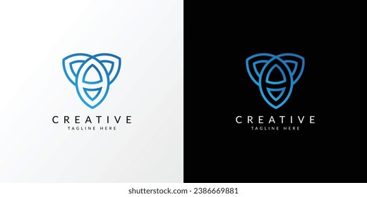 Mother and child knot vector 