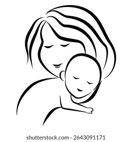 mother and child, themes of love, nurturing, and the bond between parent and offspring.