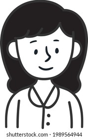 Avatar plano simple y malteado