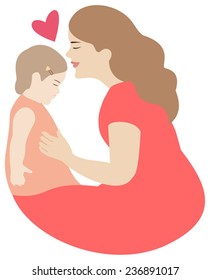 mother and daughter