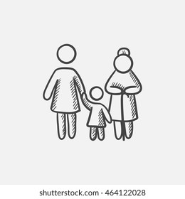 243 Extended family icon Images, Stock Photos & Vectors | Shutterstock