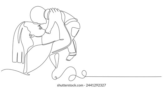 mother and daughter, Mother and son line art vector illustration, mothers day celebration background